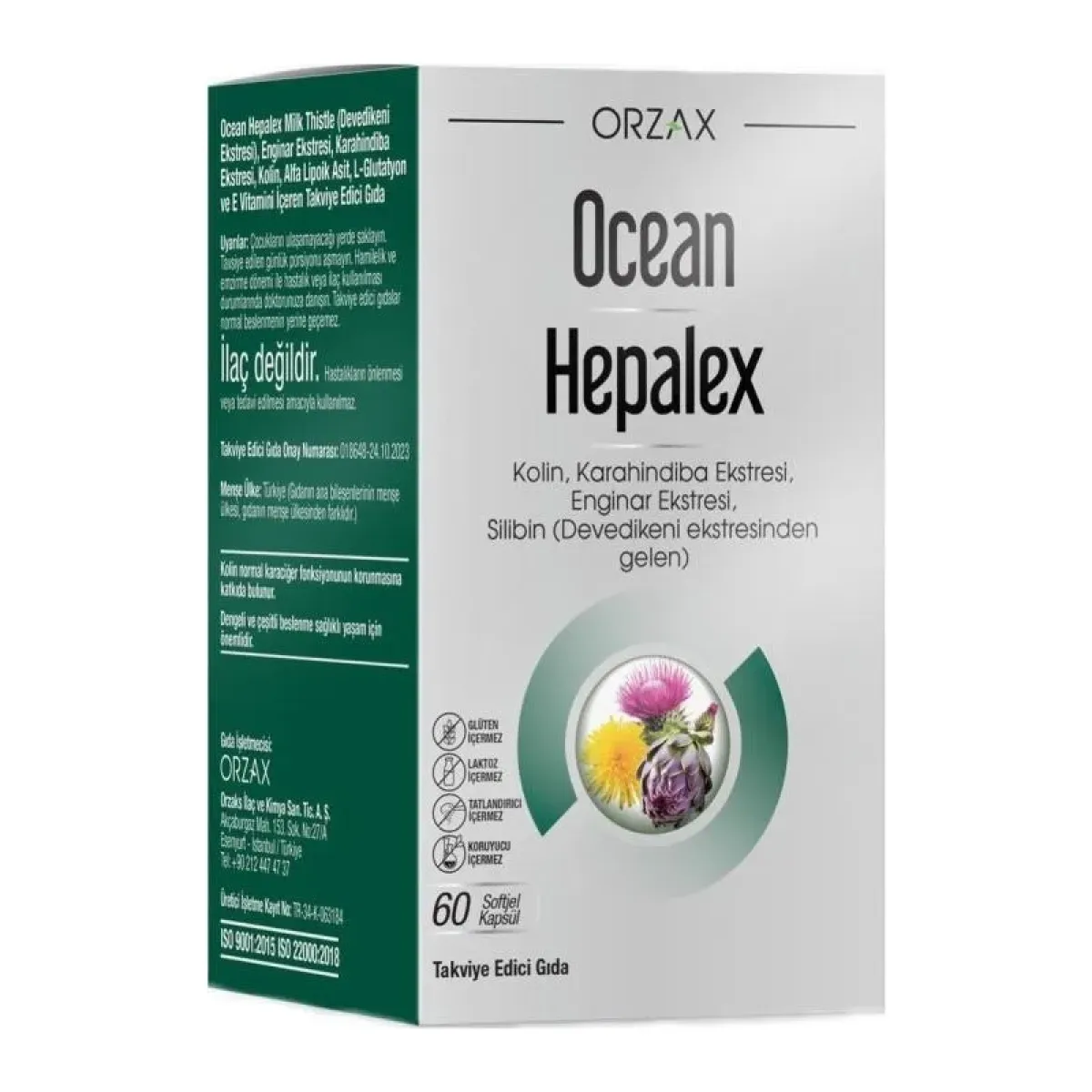 Ocean Hepalex 60 Softjel Kapsül