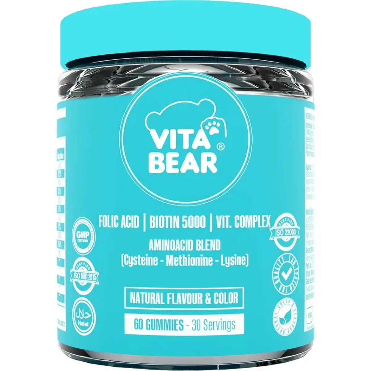 Vita Bear Strong Hair Gummy Vitamin 60\’lı