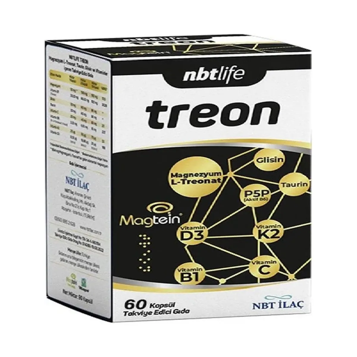 Nbt Life Treon 60 Kapsül
