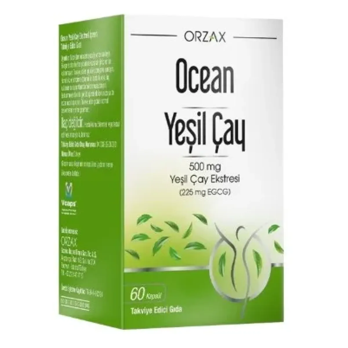 Ocean Yeşil Çay Ekstresi 60 Kapsül