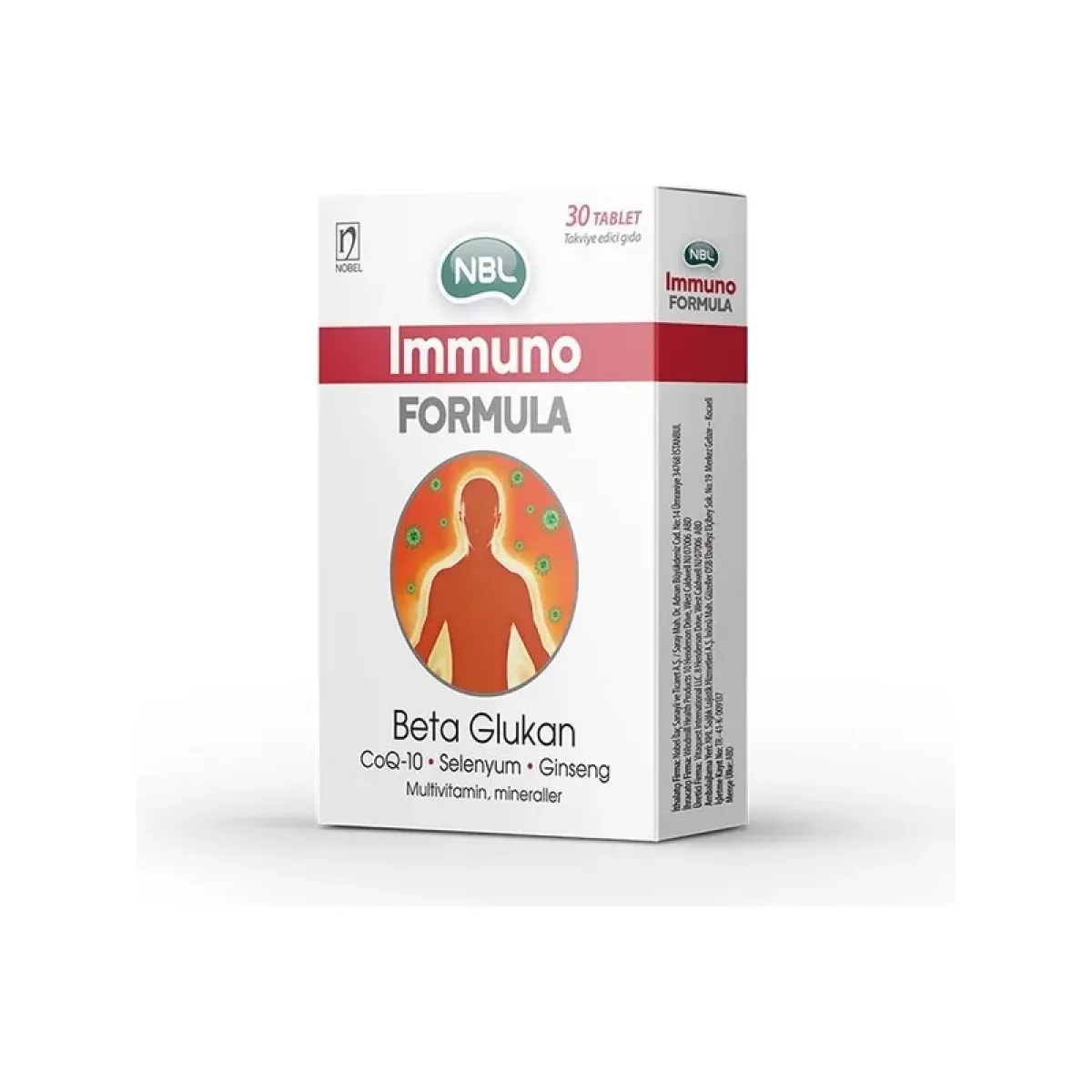 NBL Immuno Formula Selenyum Beta Glukan 30 Tablet