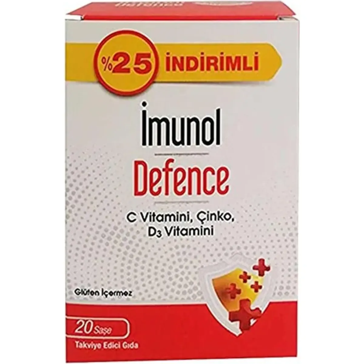İmunol Defence Takviye Edici Gıda 20 Saşe – %25 İndirimli