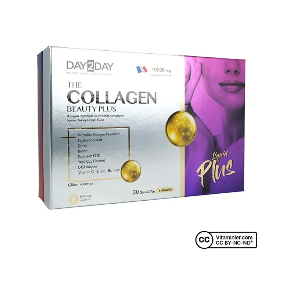Day2Day The Collagen Beauty Plus 30 Tüp x 40 ml