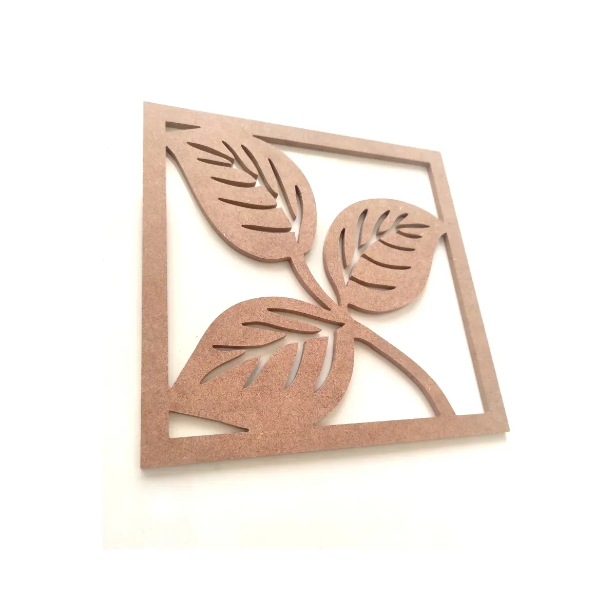 Ham Mdf Yapraklı Boyanabilir Çerçeveli Pano Tablo